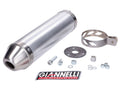 Tobă finală Giannelli Aluminiu pentru Rieju RS2, RS3, Yamaha TZR 50, Aprilia RS 50 și alte modele