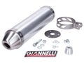 Tobă eșapament Giannelli aluminiu pentru Rieju, Yamaha, Aprilia, MBK, Motorhispania și alte modele