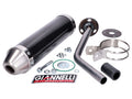 Tobă finală Giannelli aspect carbon pentru Aprilia RX 50, MX 50 (AM6)