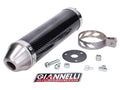 Tobă finală Giannelli aspect carbon pentru Rieju RS2/RS3, Yamaha TZR 50, Aprilia RS 50 și alte modele