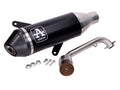 Eșapament racing scuter Arrow Urban cu catalizator negru pentru Vespa GTS 310 ie Super Tech keyless ABS 4T 4V LC 2025