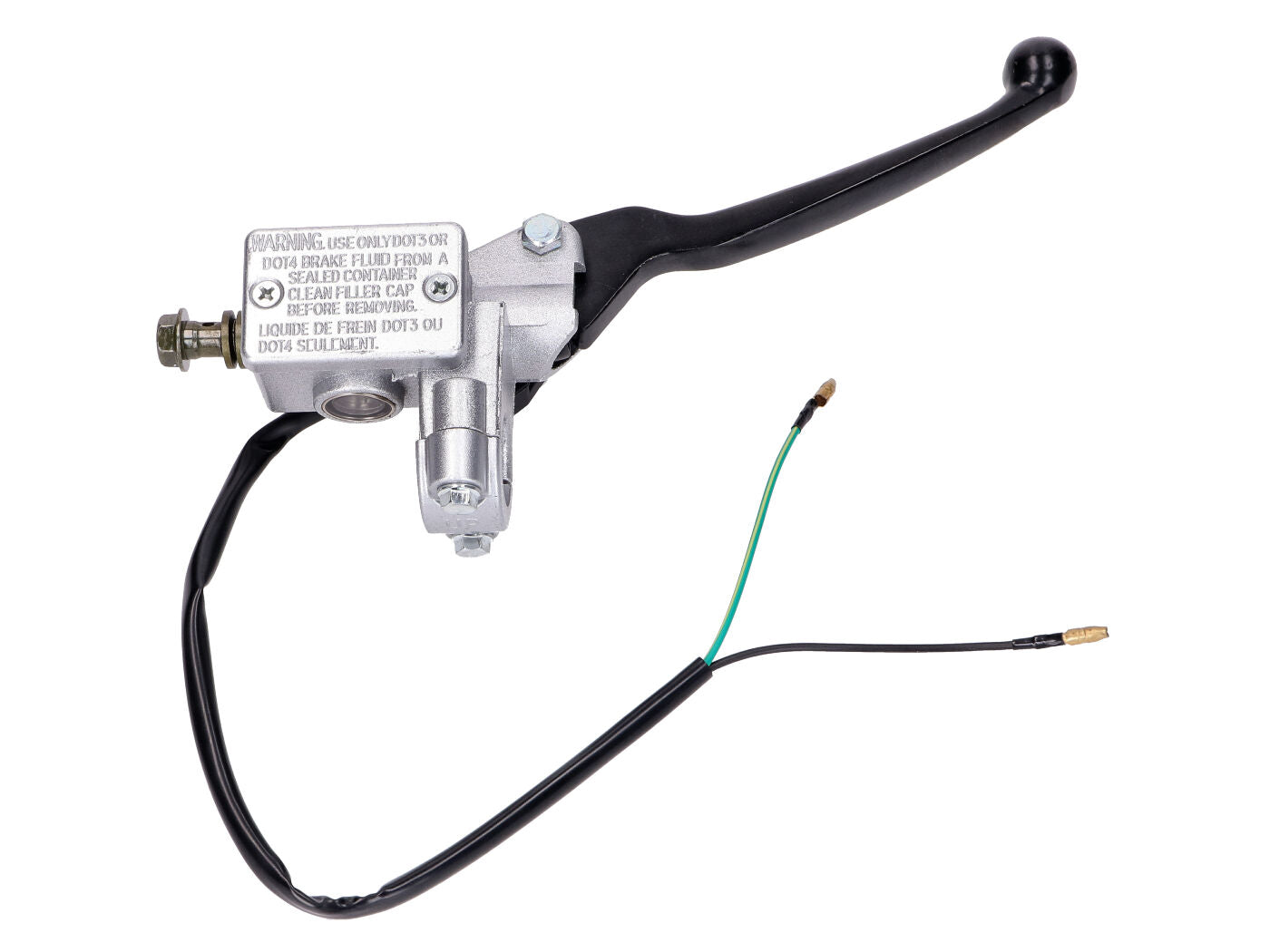 Cilindru de frână față 101 Octane cu manetă pentru scutere GY6 125, 150cc Znen, Baotian, Flex Tech, Adly și alte mărci