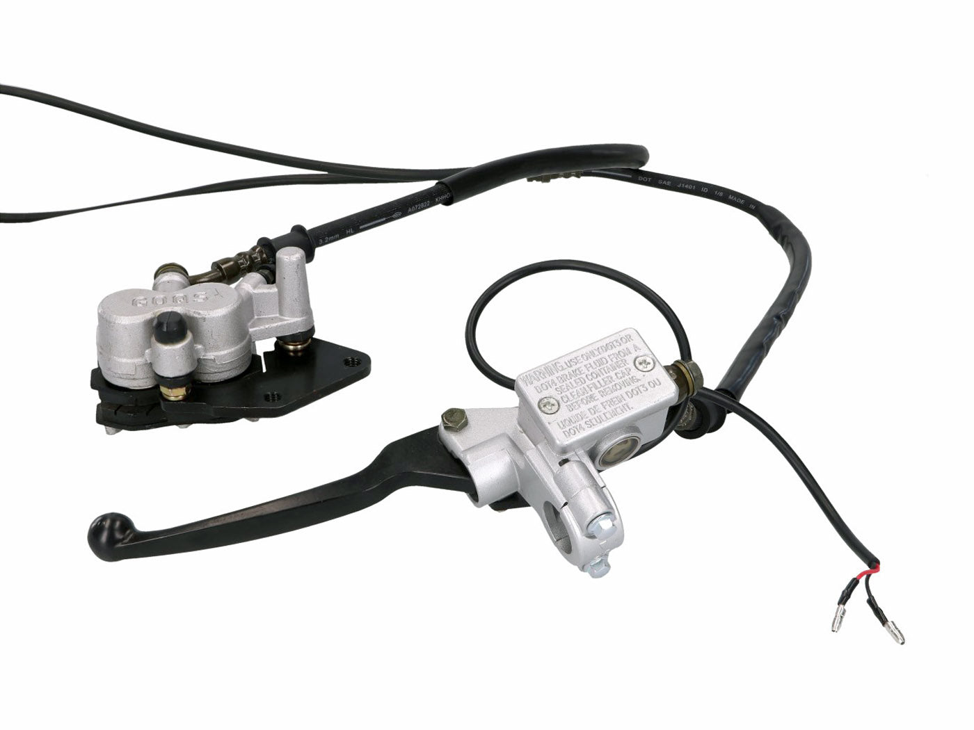 Pompă frână spate 101 Octane completă pentru Baotian, REX, Jonway, Lance, TNG și alte modele GY6 125, 150cc