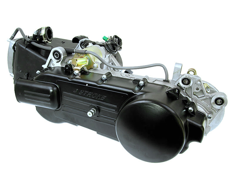 Motor Complet 101 Octane 125cc GY6 152QMI versiune lungă 835mm frână tambur spate pentru Flex Tech, Baotian, REX, Znen, RS Ultima și alte modele