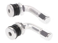 Set valve 101 Octane 90° argintiu universal