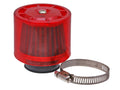 Filtru de aer tuning 101 Octane Air-System plasă metalică 38mm drept roșu universal