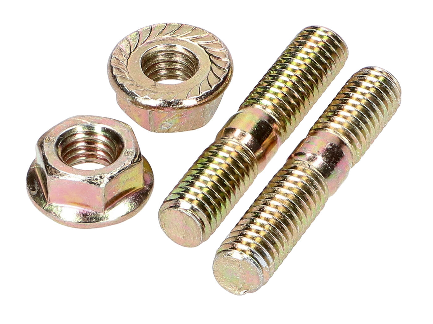 Set prezoane eșapament 101 Octane cu piulițe M6x32mm universal
