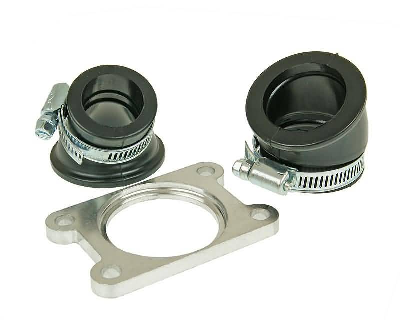Racord de admisie sport 101 Octane cu două adaptoare 24 și 32mm pentru Rieju, Beta, Motorhispania, Aprilia, Yamaha și alte modele