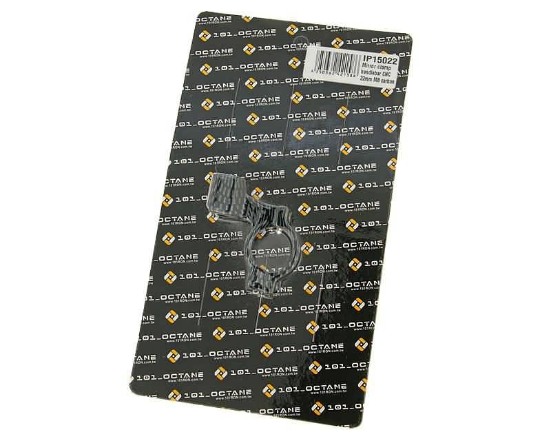 Suport Oglindă 101 Octane CNC M8 22mm Aspect Carbon universal
