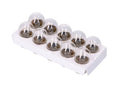 Becuri Vparts R10W BA15S 12V 10W pentru semnalizare transparent - set 10 bucăți universal