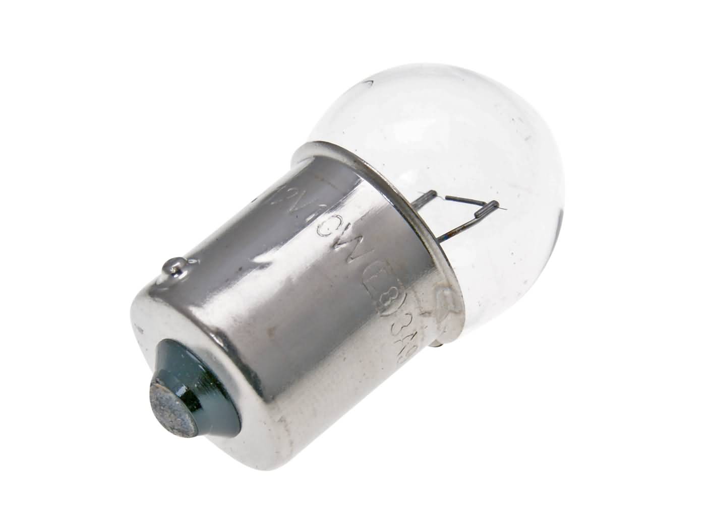 Bec Vparts R10W BA15S 12V 10W pentru semnalizare transparent universal