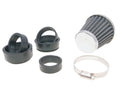 Filtru de aer sport 101 Octane Power 35-48mm conexiune carburator cromat universal