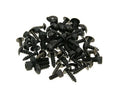 Set șuruburi carenaj 101 Octane negru pentru Yamaha Aerox, MBK Nitro și alte modele