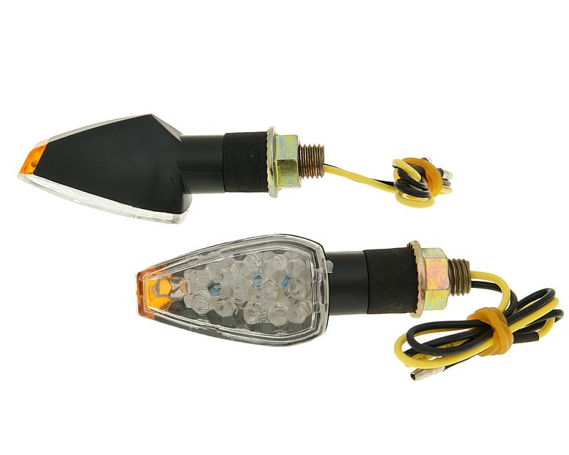 Set Semnalizări 101 Octane LED New Century M10 negru universal