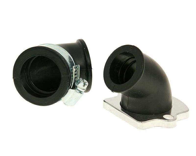 Racord de admisie sport 101 Octane în două piese cu adaptoare 24 și 32mm pentru Piaggio, Gilera, Derbi, Aprilia și alte mărci