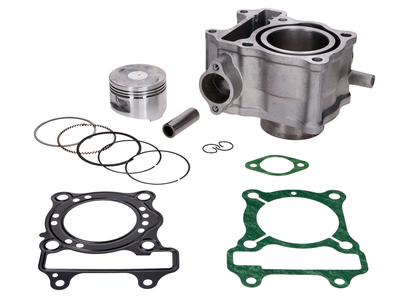 Kit cilindru 101 Octane 150cc 58mm pentru Honda NES150, Dylan SES150, S-Wing FES150, Pantheon FES150, Passion PES150, SH 150 4T și alte modele