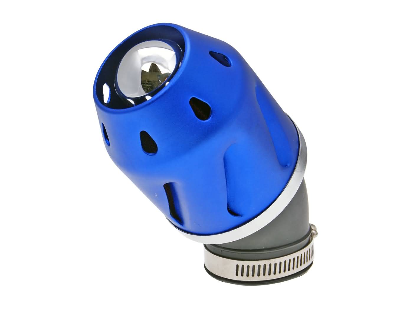 Filtru de aer tuning 101 Octane Grenade albastru angular 42mm universal
