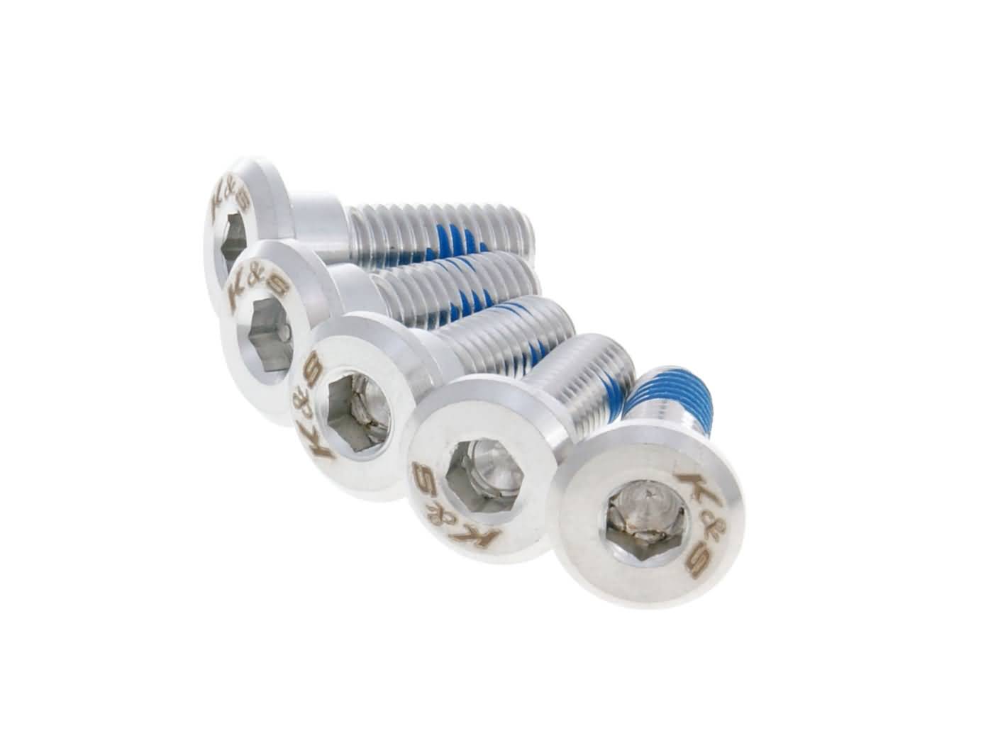 Șuruburi cap plat 101 Octane M8x20/17 pentru disc de frână - set 5 bucăți universal