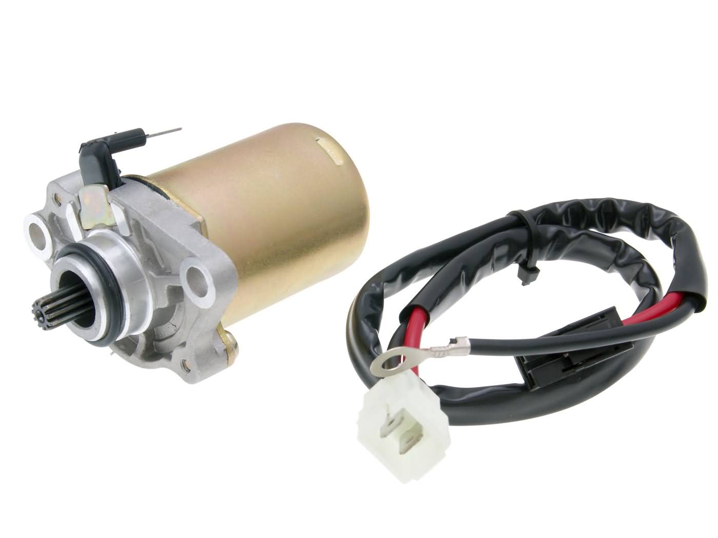 Demaror electric 101 Octane 11 dinți 50cc 2T pentru Piaggio, Peugeot, Gilera, Derbi, Aprilia și alte modele