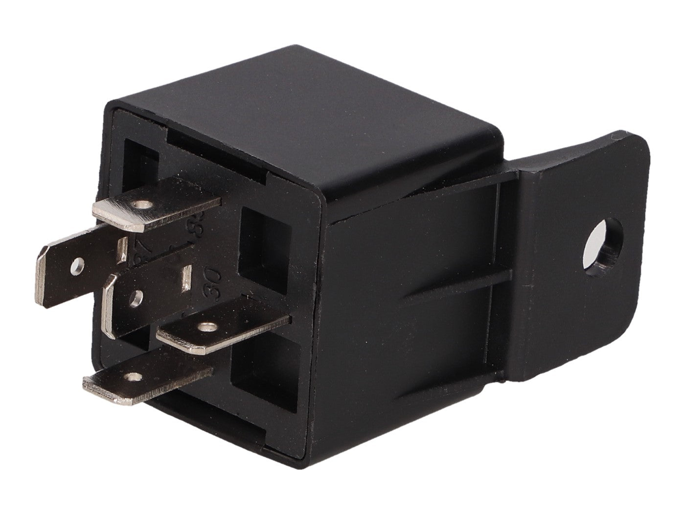 Releu far lung / demaror 101 Octane 12V 30A 5 pini pentru Piaggio, Vespa Modern, Derbi, Gilera, Aprilia și alte modele