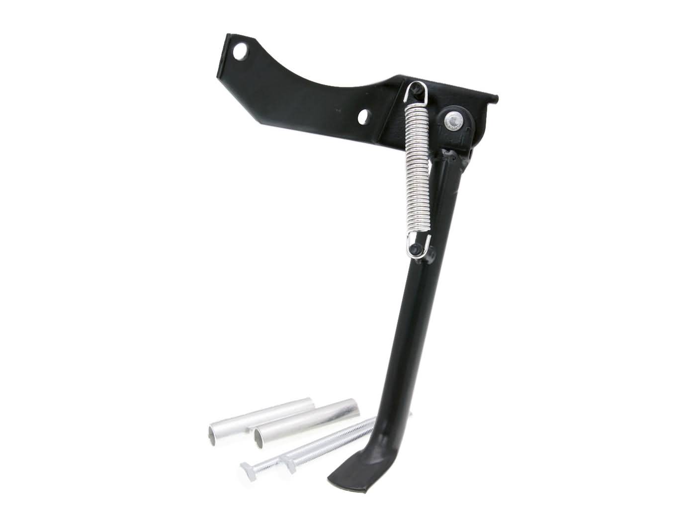 Cric lateral 101 Octane negru pentru Yamaha Neos, MBK Ovetto și alte modele