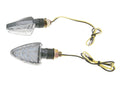 Set Semnalizări 101 Octane LED Aspect Carbon Mini M10 universal