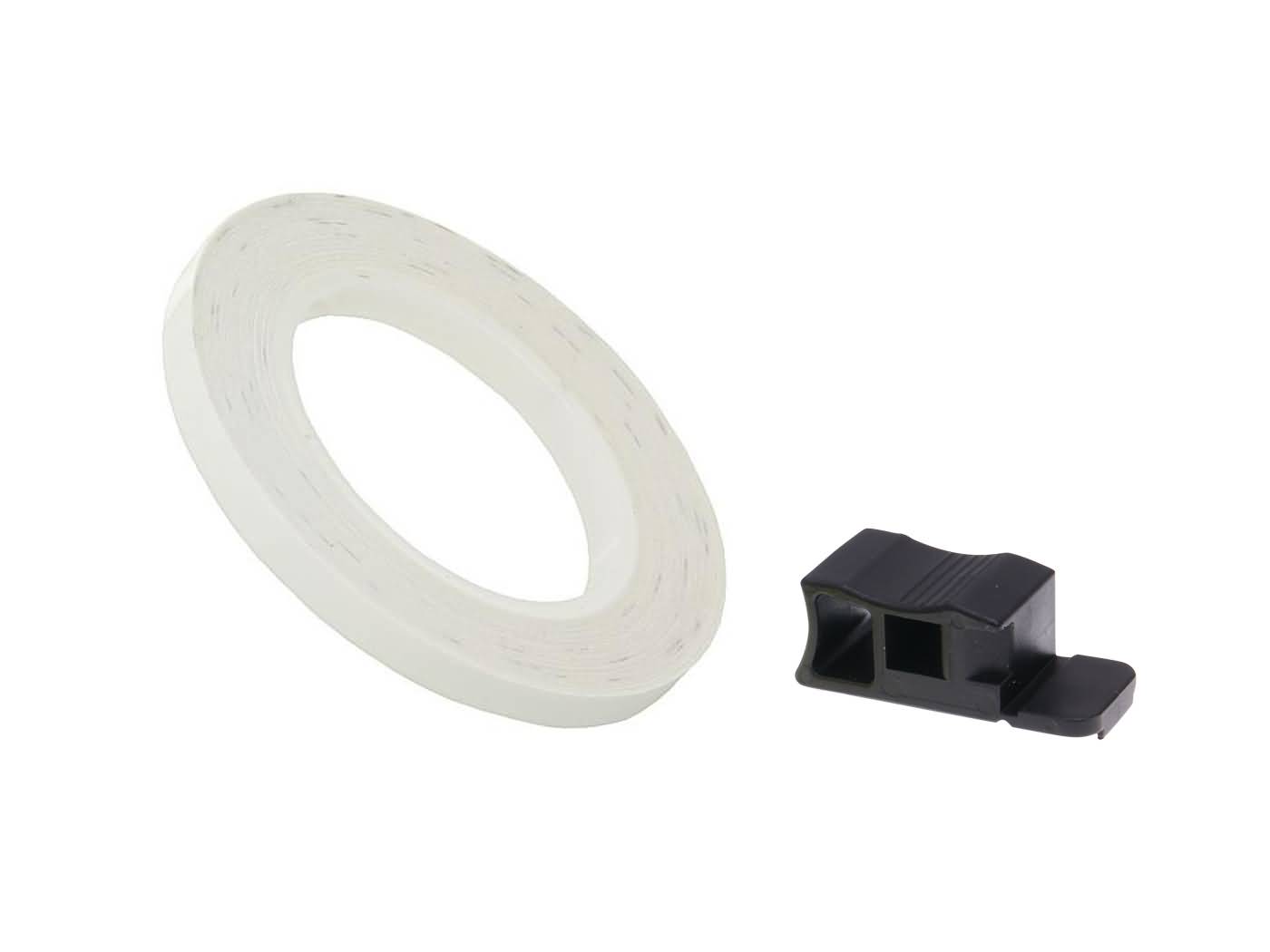 Bandă adezivă jantă 101 Octane 7mm albă 600cm universal