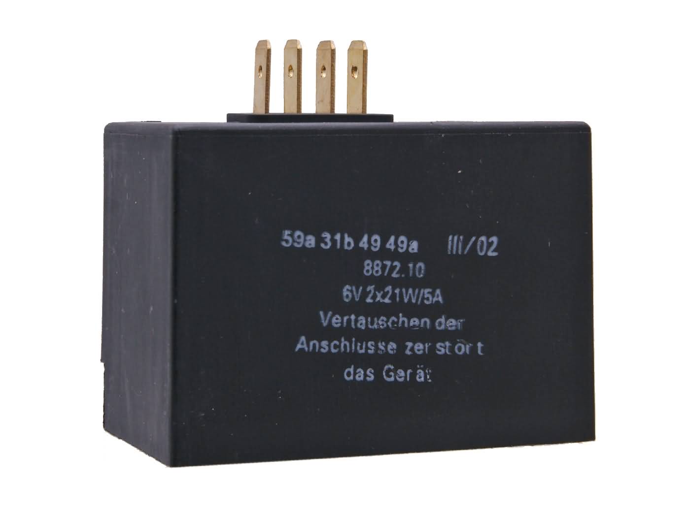 Regulator de încărcare / Releu semnalizare 101 Octane 6V 2x21W 5A pentru Simson SD50 Albatros, SR 50, SR 80