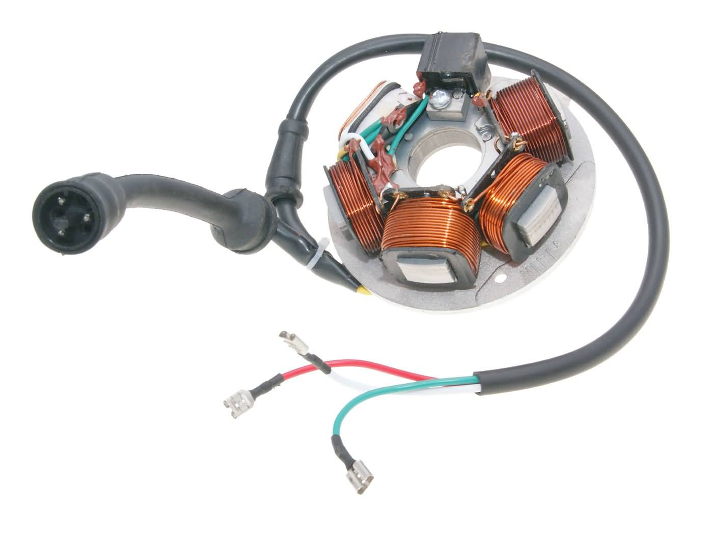Stator alternator 101 Octane pentru Piaggio Ape 50 TL5T, TL6T, Mix ZAPC80