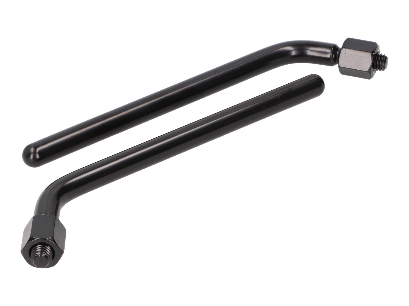 Set brațe oglindă 101 Octane scurte M8 170mm pentru oglinzi rotunde universal