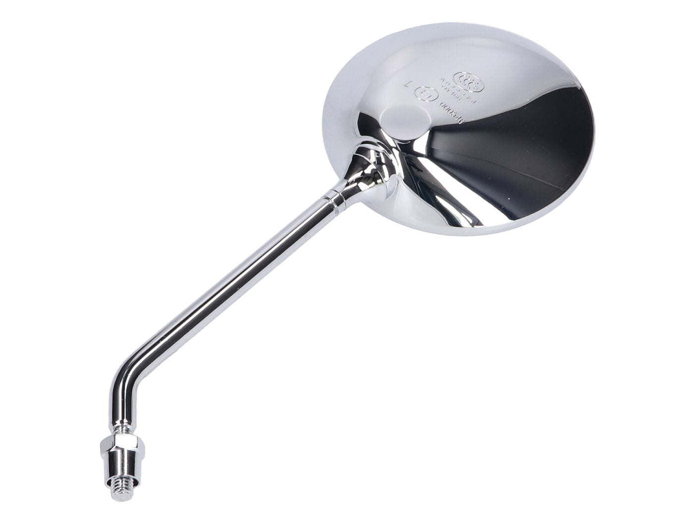 Oglindă stânga 101 Octane M8 cromată pentru Vespa LX 50 2T, 4T, Liberty 50-200 4T