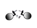 Set Oglinzi 101 Octane pentru Capete Ghidon Aluminiu CNC Rotunde Negre universal