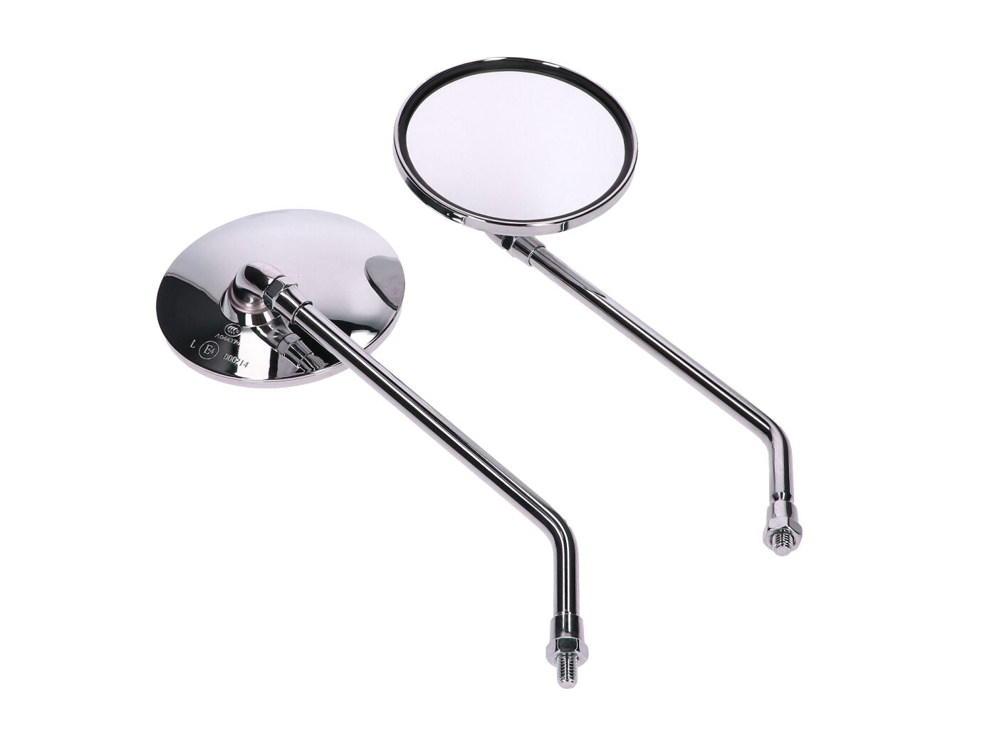 Set Oglinzi 101 Octane M8 Cromate Rotunde Universal