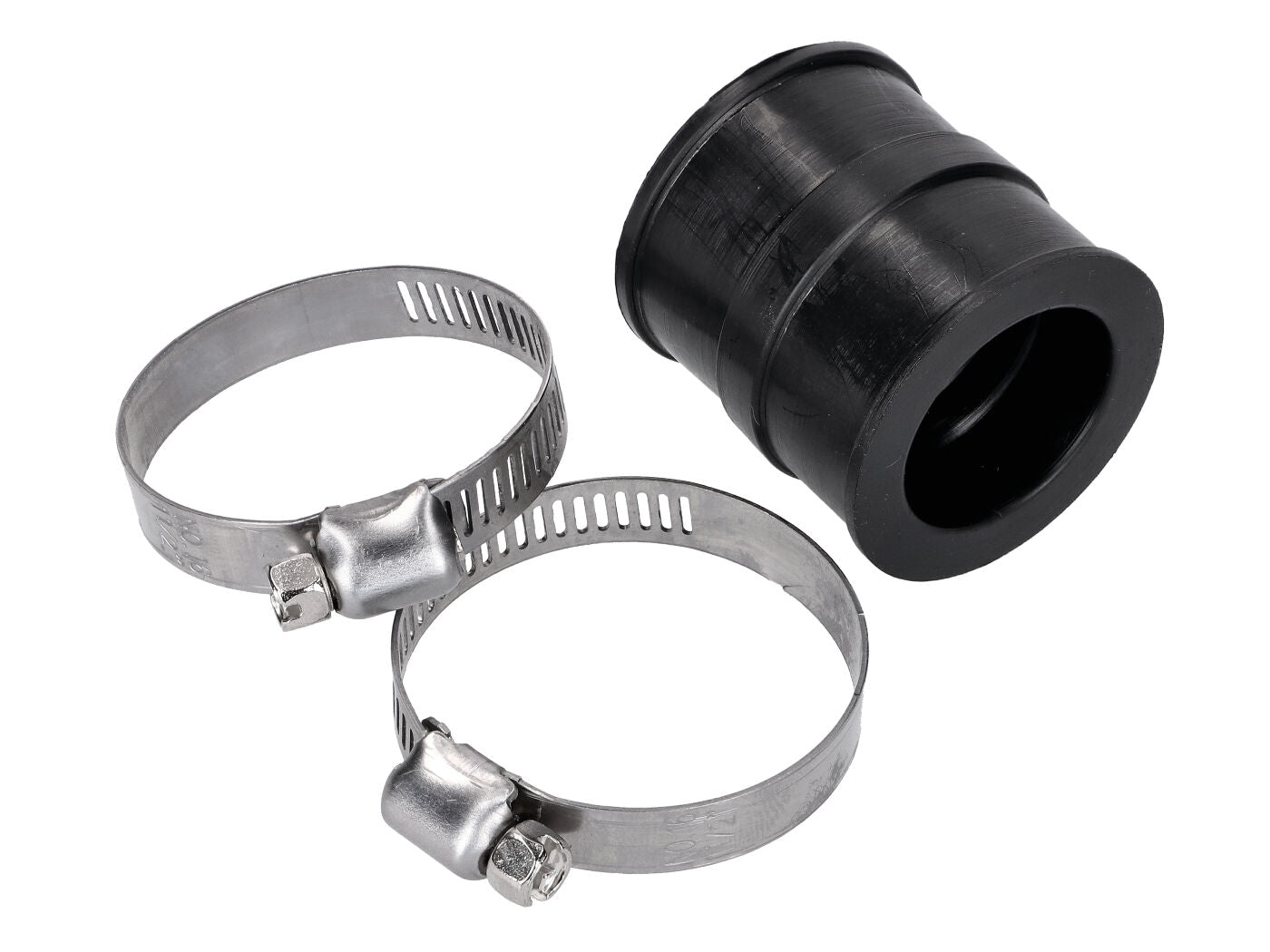 Racord cauciuc carburator 101 Octane 23mm cu fixare prin inserție și colier universal
