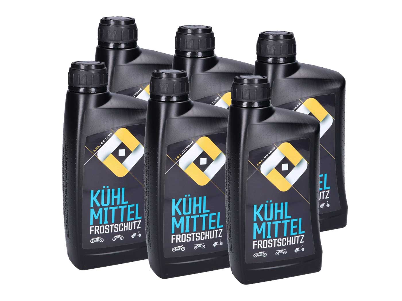 Lichid de răcire 101 Octane antigel set 6x 1 litru universal