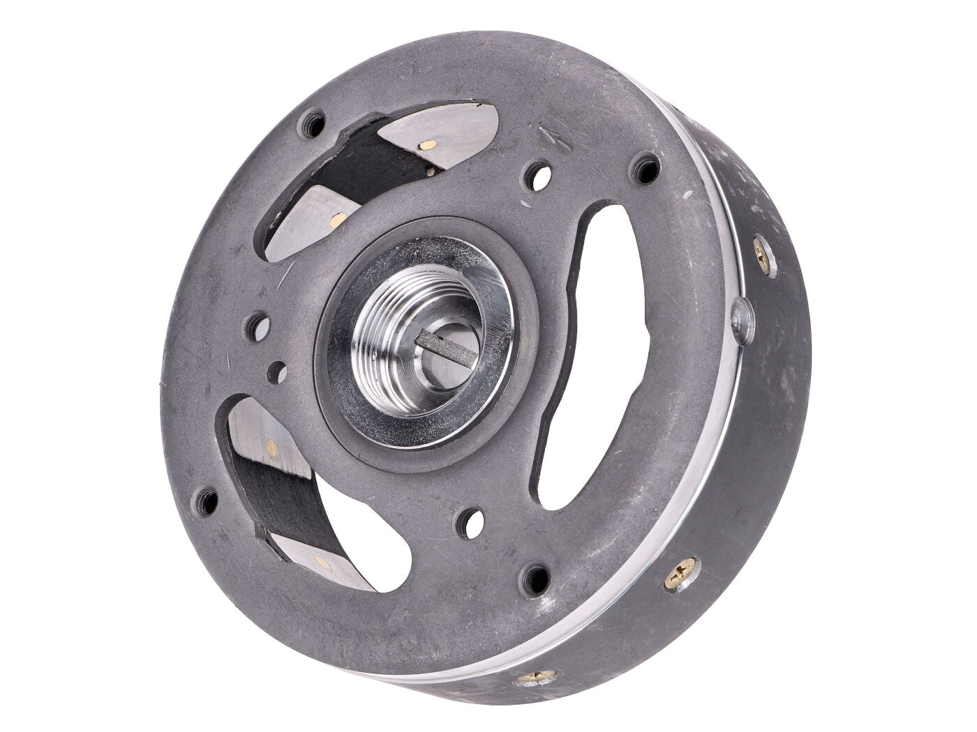 Rotor Alternator 101 Octane 6V rotație stânga pentru Puch Maxi Z50, ZA50, X30, Sachs și alte modele (aprindere cu ruptor)