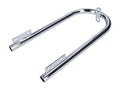 Consolă de ranforsare aripă față cromată 17 inch universal pentru moped