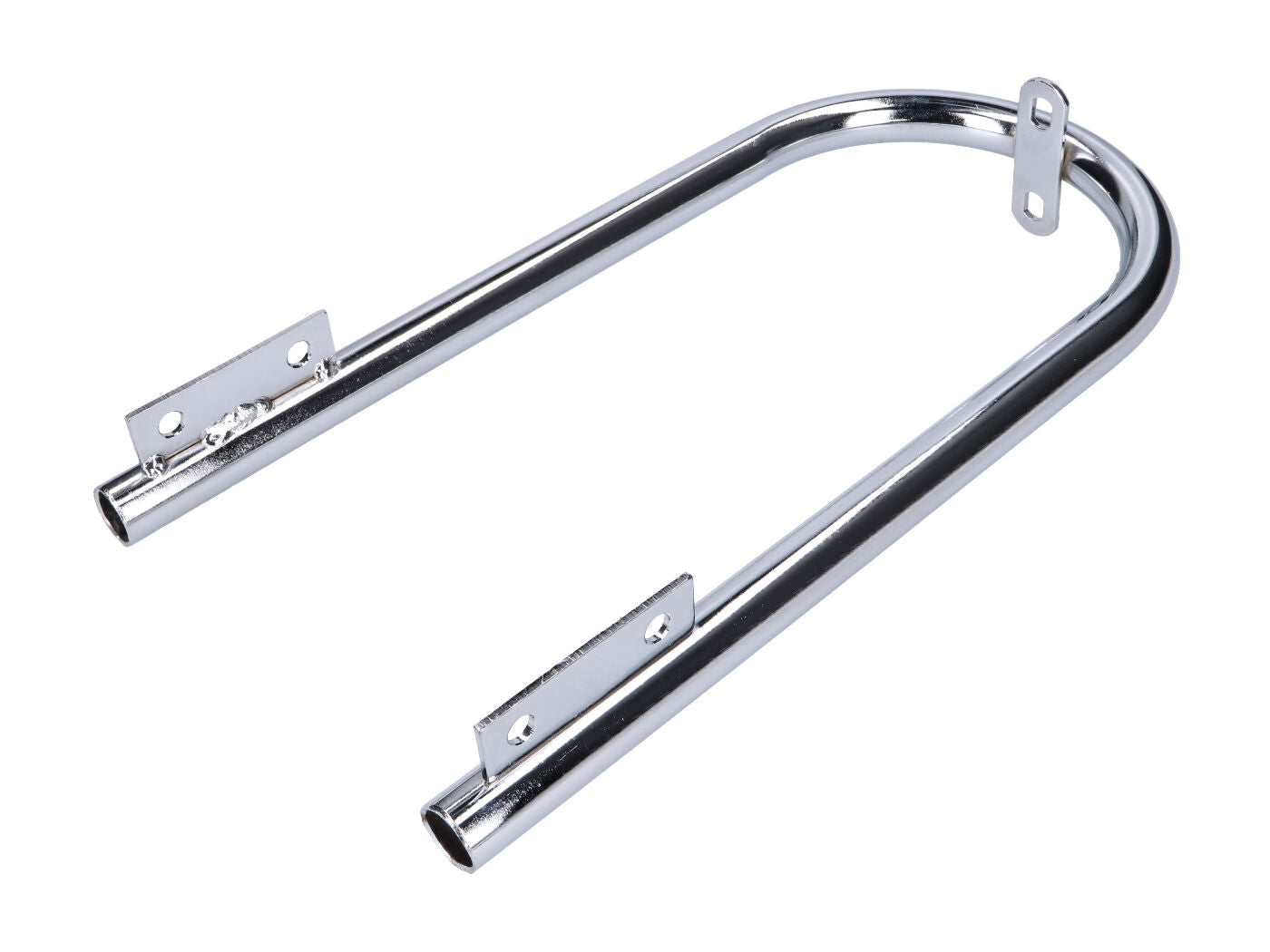Consolă de ranforsare aripă față cromată 17 inch universal pentru moped