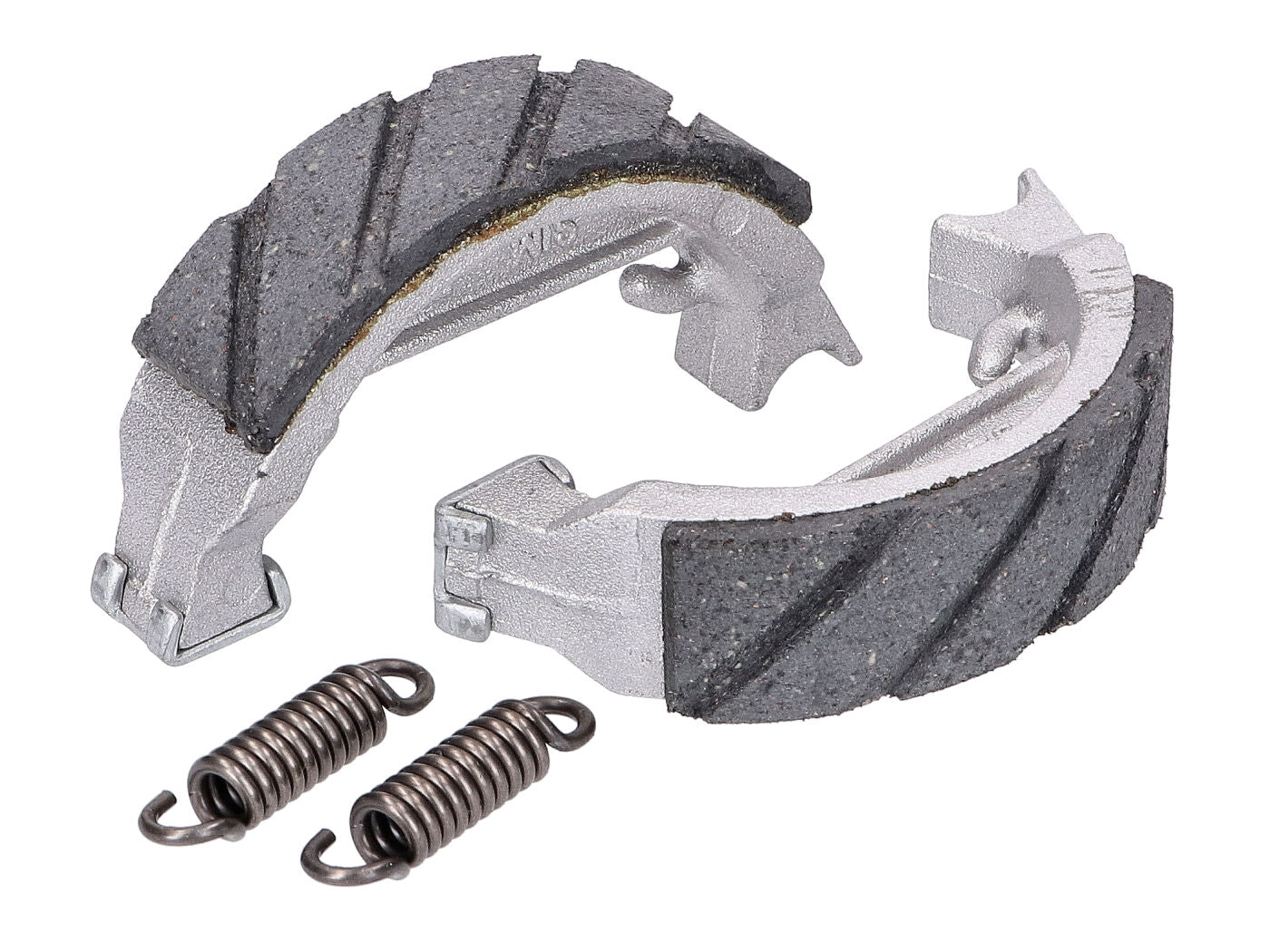 Saboți de frână sport 101 Octane 80x18mm pentru Puch Maxi, Peugeot 103, 104, Honda Camino și alte modele