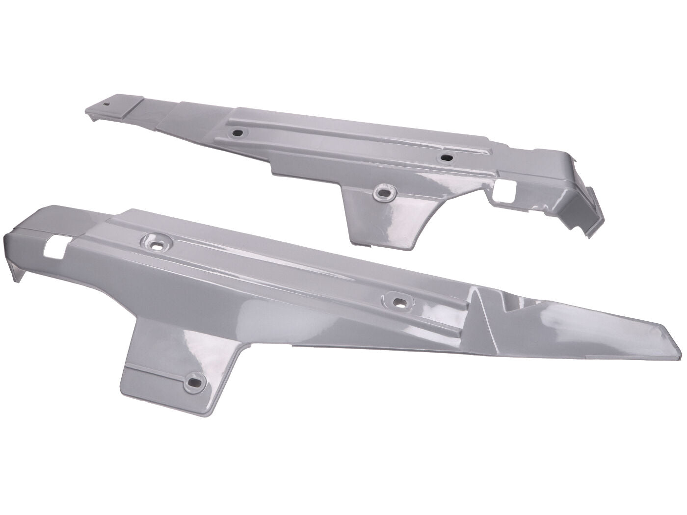 Set capace laterale gri pentru Puch Maxi S, Maxi L2A, Maxi K2, Maxi (ZA50)