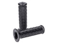 Set mansoane ghidon LUSITO scurte model bloc negru pentru moped automat (22, 24mm) universal