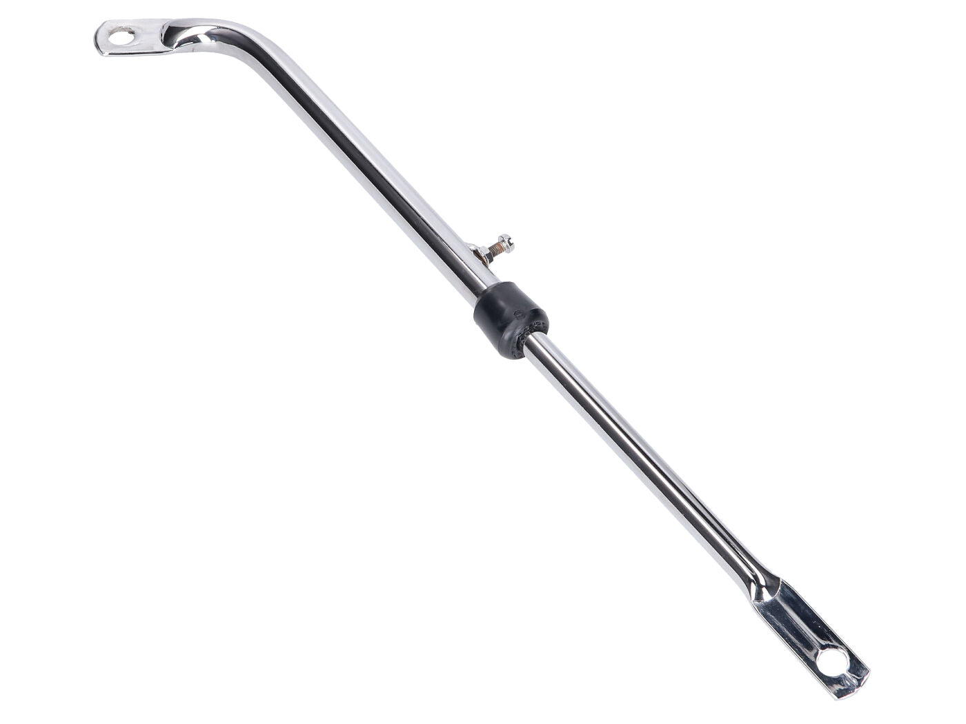Suport eșapament 101 Octane cromat reglabil universal pentru moped / mokick