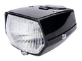 Far dreptunghiular negru LED pentru Tomos, Puch, Vespa Mofa, Piaggio, MBK și alte modele