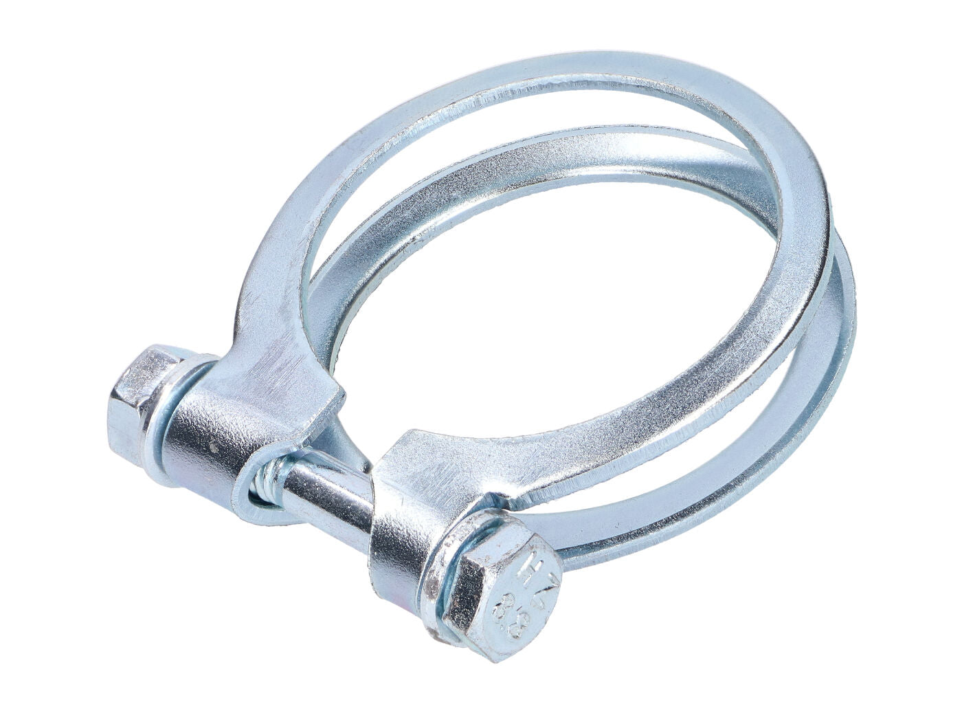 Colier eșapament colector din oțel ranforsat 38-39mm universal