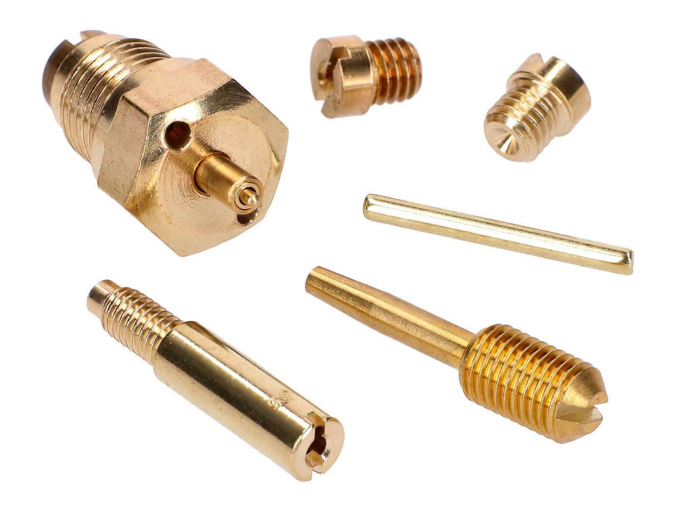 Accesorii carburator 101 Octane Kit Reparație 6 Piese cu Duze pentru Carburator BVF 16N1-5 pentru Simson KR51/1 Schwalbe