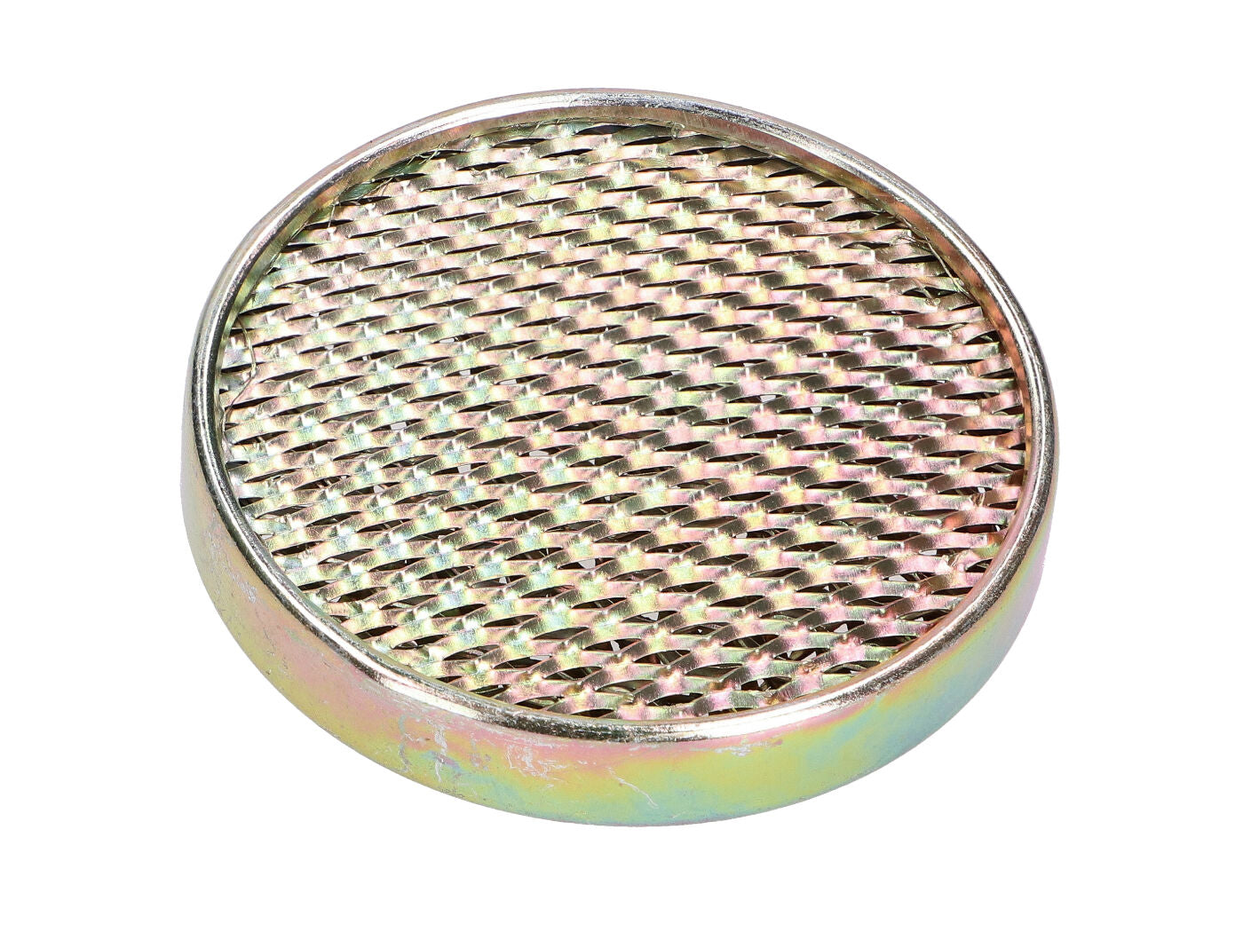 Filtru de aer 101 Octane metalic plat d=60mm material filtrant pentru Simson S51, S53, S70, S83, SR50, SR80 și alte modele