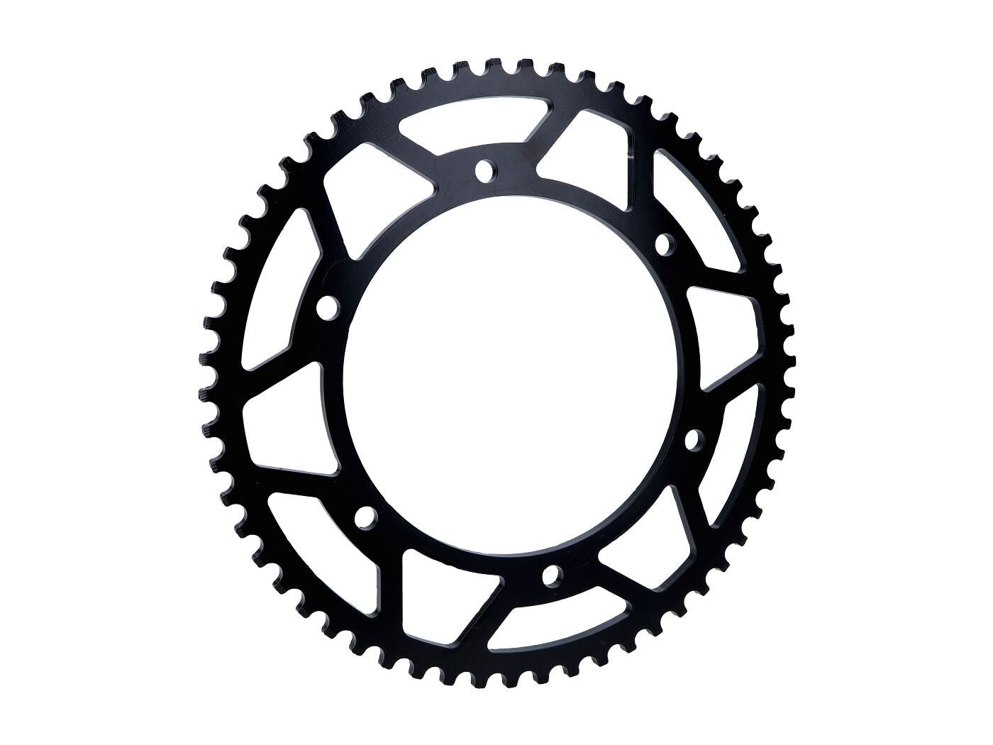 Coroană 101 Octane Premium 58 dinți 420 neagră pentru Fantic Motor Enduro E50, ER50, XE50, Motard M50, MR50, XM50 și alte modele