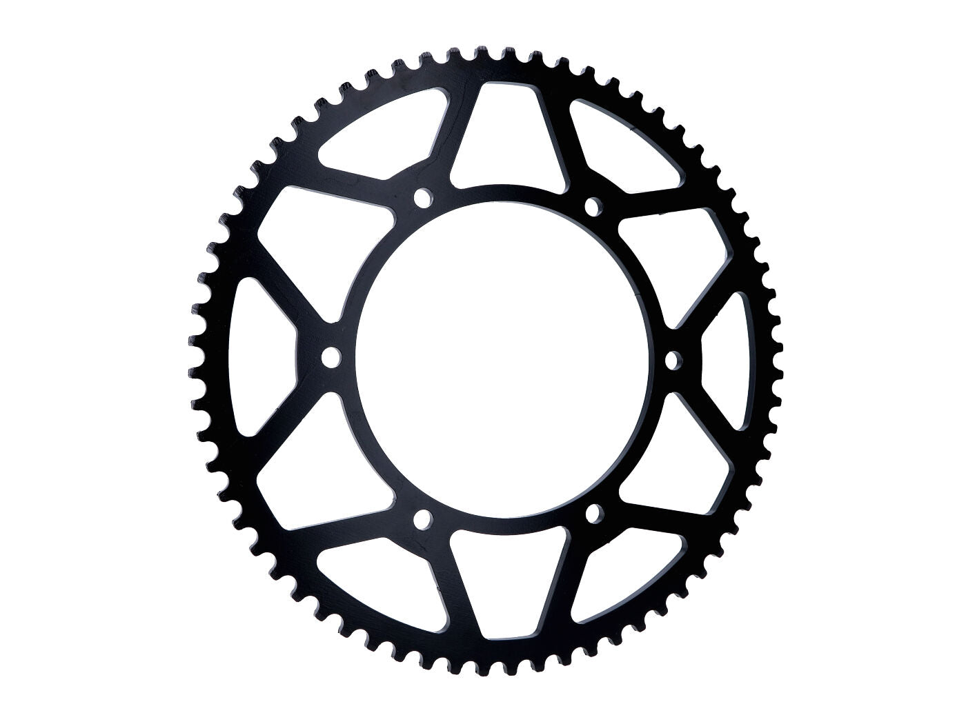 Coroană 101 Octane Premium 66 dinți 420 neagră pentru Fantic Motor Enduro E50, ER50, XE50, Motard M50, MR50, XM50 și alte modele