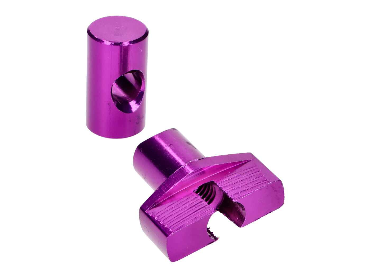 Set reglaj cablu frână 101 Octane M6 aluminiu violet universal