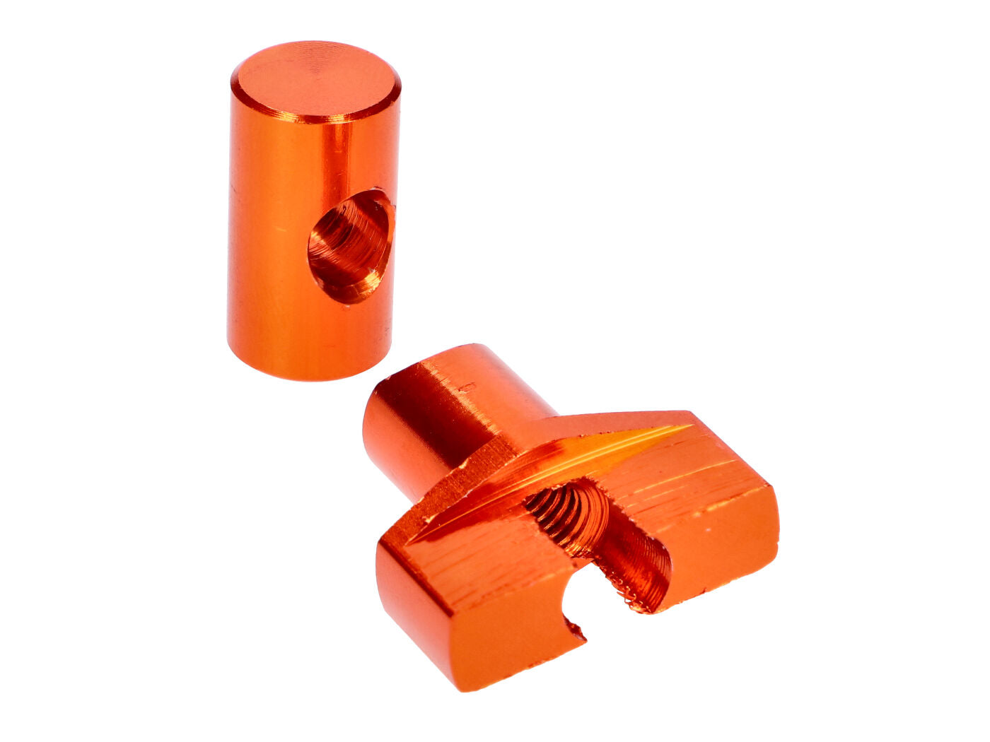 Set Reglaje Cablu Frână 101 Octane M6 Aluminiu Portocaliu Universal